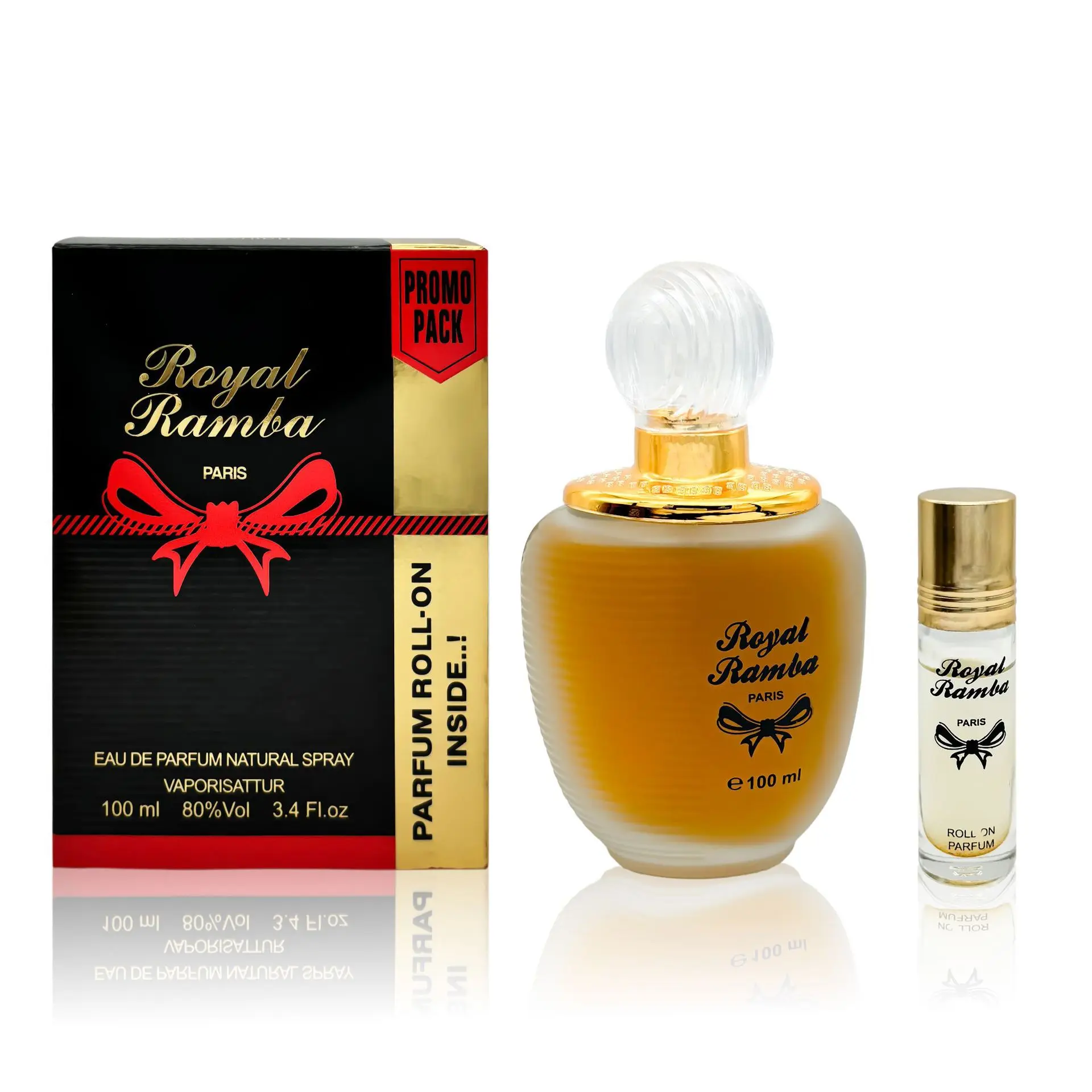 Dubai Women's Perfume 100ml with Free Sample – Long-Lasting Scent, Portable for Summer, High Quality