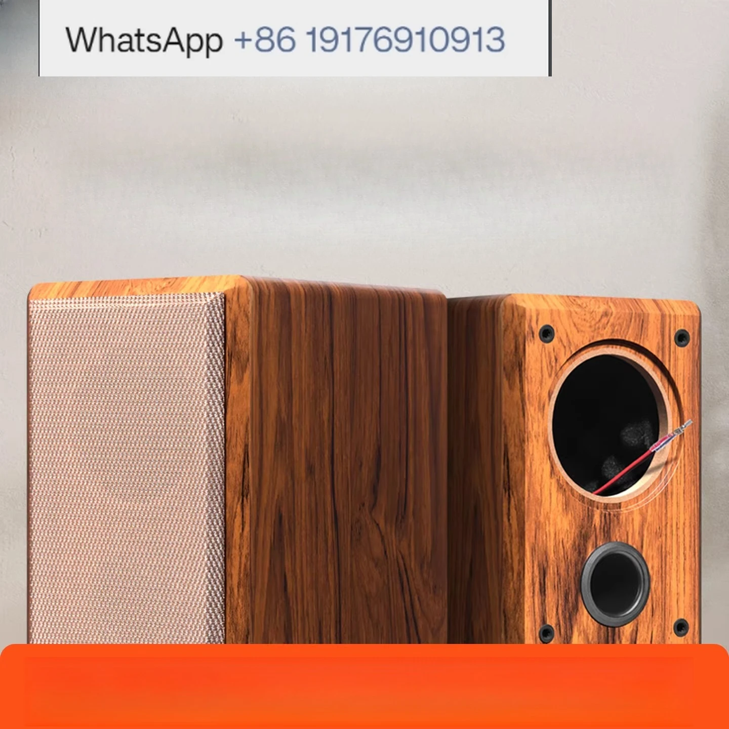 4-Inch Full-Frequency Speaker DIY Empty Box Body Shell Thickened High-Quality Wood Maze Design for Enhanced Volume