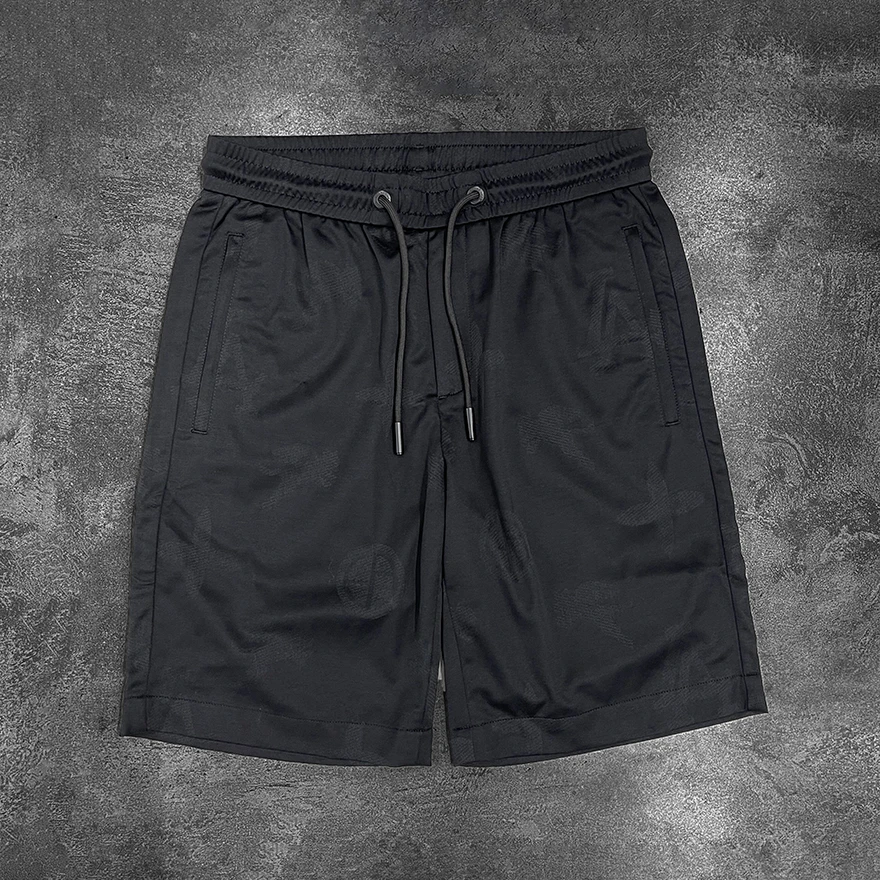 

Dolca Homme Summer Faion Urban Cool Sensation Silk Knitted Casual orts Elastic Waist Ice Feeling Silk Embroidery...