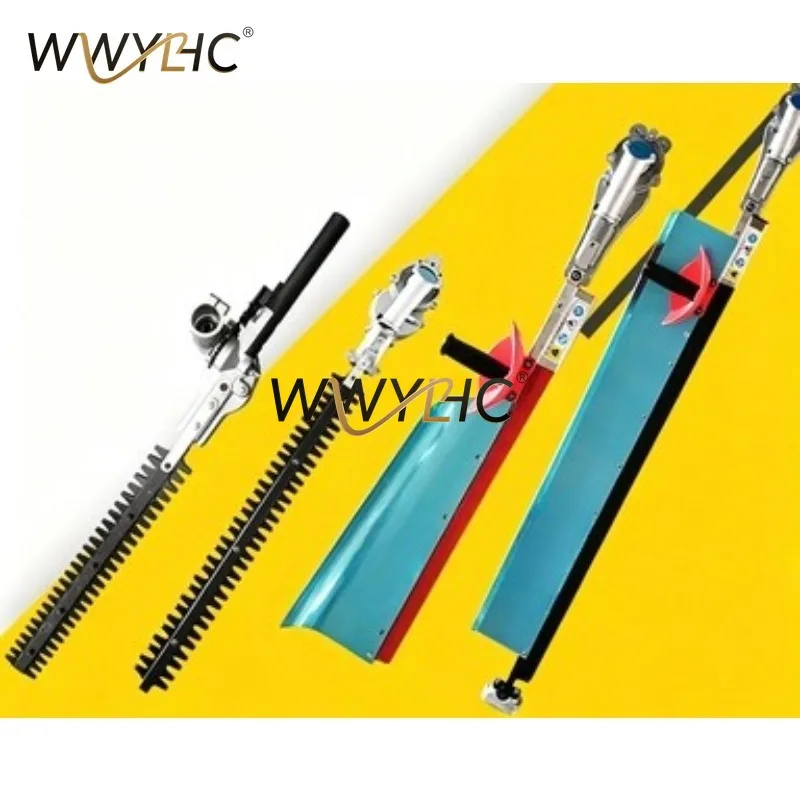 Backpack Brush Cutter Hedge Trimmer Attachment, Single/Double Blade Pruner