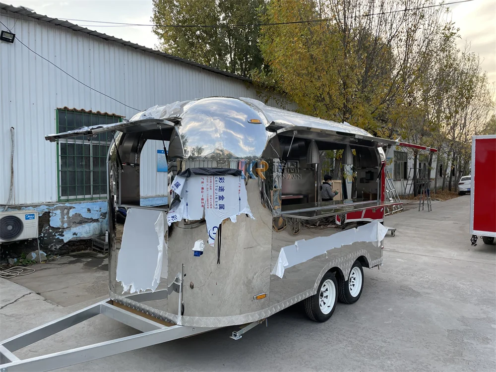 屋外モバイルフードトレーラー,キッチンエストリームスナック,食品トラック,ケータリング,コーヒー,ホットドッグ用