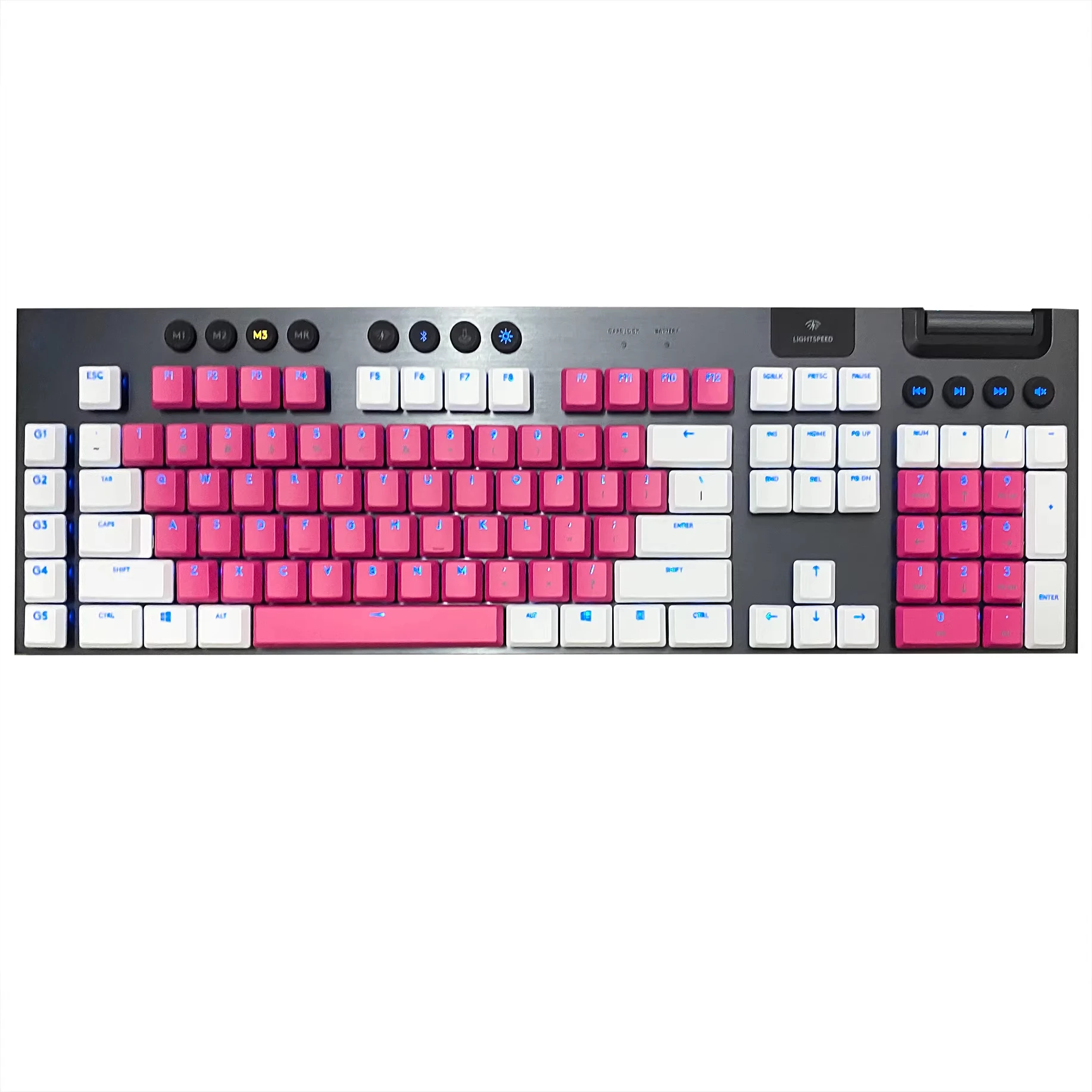 

DIY multi-color low axis translucent keycaps suitable for Logitech G915TKL/G915/G815/G815 TKL/G913 RGB mechanical keyboard