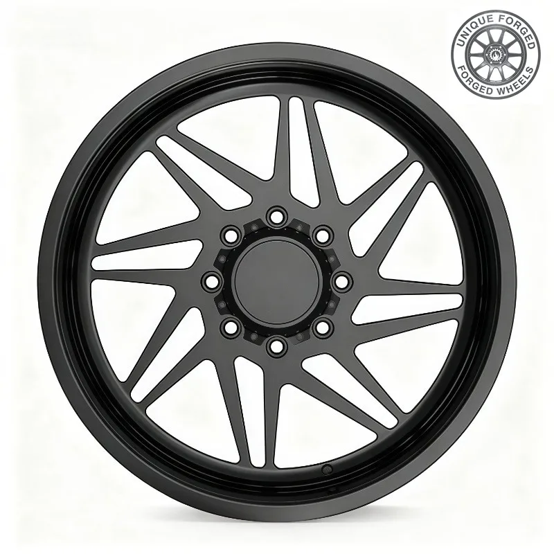 26 Style Custom Forged Wheel 18 19 20 22 24 26 Inch 8x165.1 8x180 Black Multi‑Spoke off Road Deep Dish Alloy Rims For Truck Whee