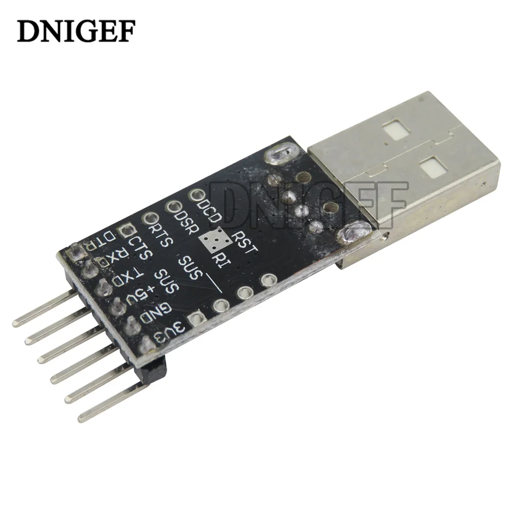 DNIGEF 1PCS 6pin CP2102 USB 2.0 to TTL UART Module + 1PCS Pro Mini Module Atmega328 5V 16M For Arduino Compatible With Nano