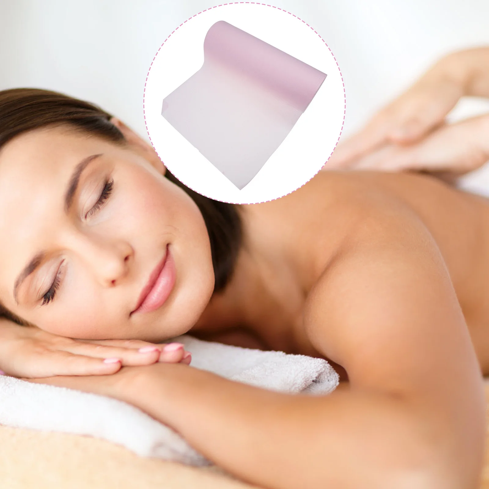 Pés descartáveis toalha tapete de papel manicure almofada de unhas não irritante seguro pele amigável casa salão de beleza uso do hotel