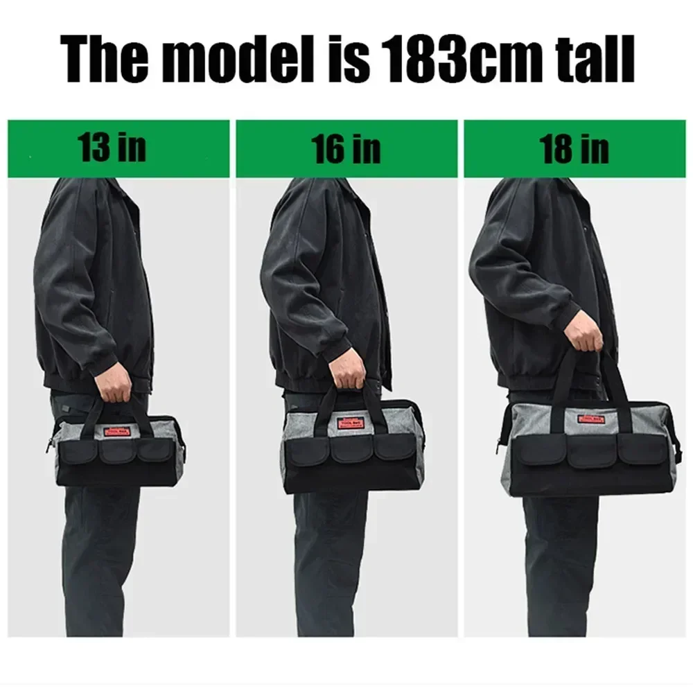 Electrician Organizers Storage Bag Tool Hand Bag Inch 13 18in Bag Waterproof 16in Tool Polyester Portable Tool