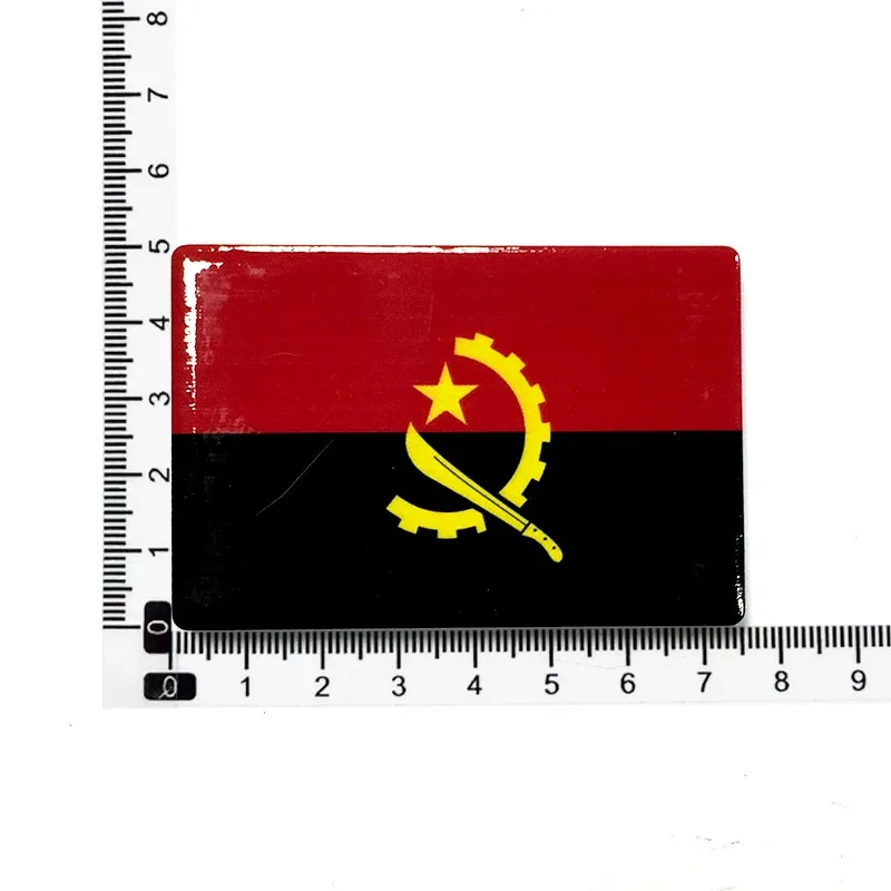 1PC Angola Magnetic Refrigerator Poster Internet Celebrity Personalized Cultural Tourism Souvenir Iron Artwork