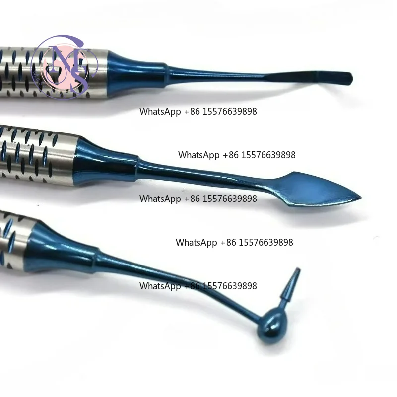 6Pcs Dental Composite Resin Filling Spatula Set, Oral Aesthetic Restoration Tool Kit