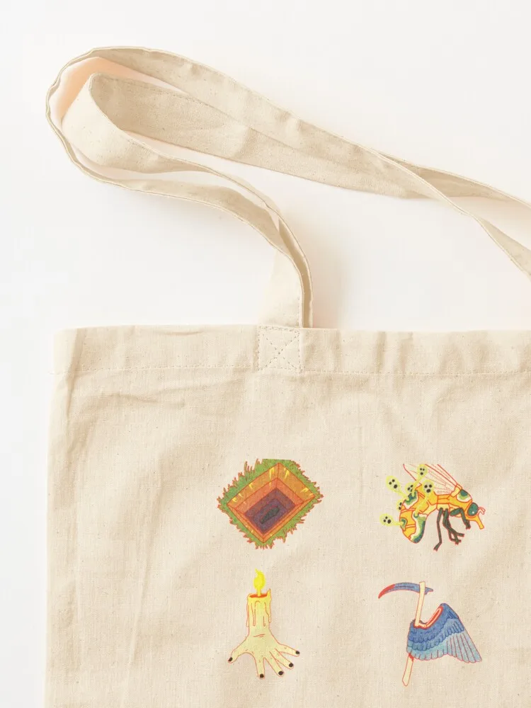 15 Fears Risograph Icons Tote Bag Sac Pour Femme Handtasche Shopper Tasche Damen