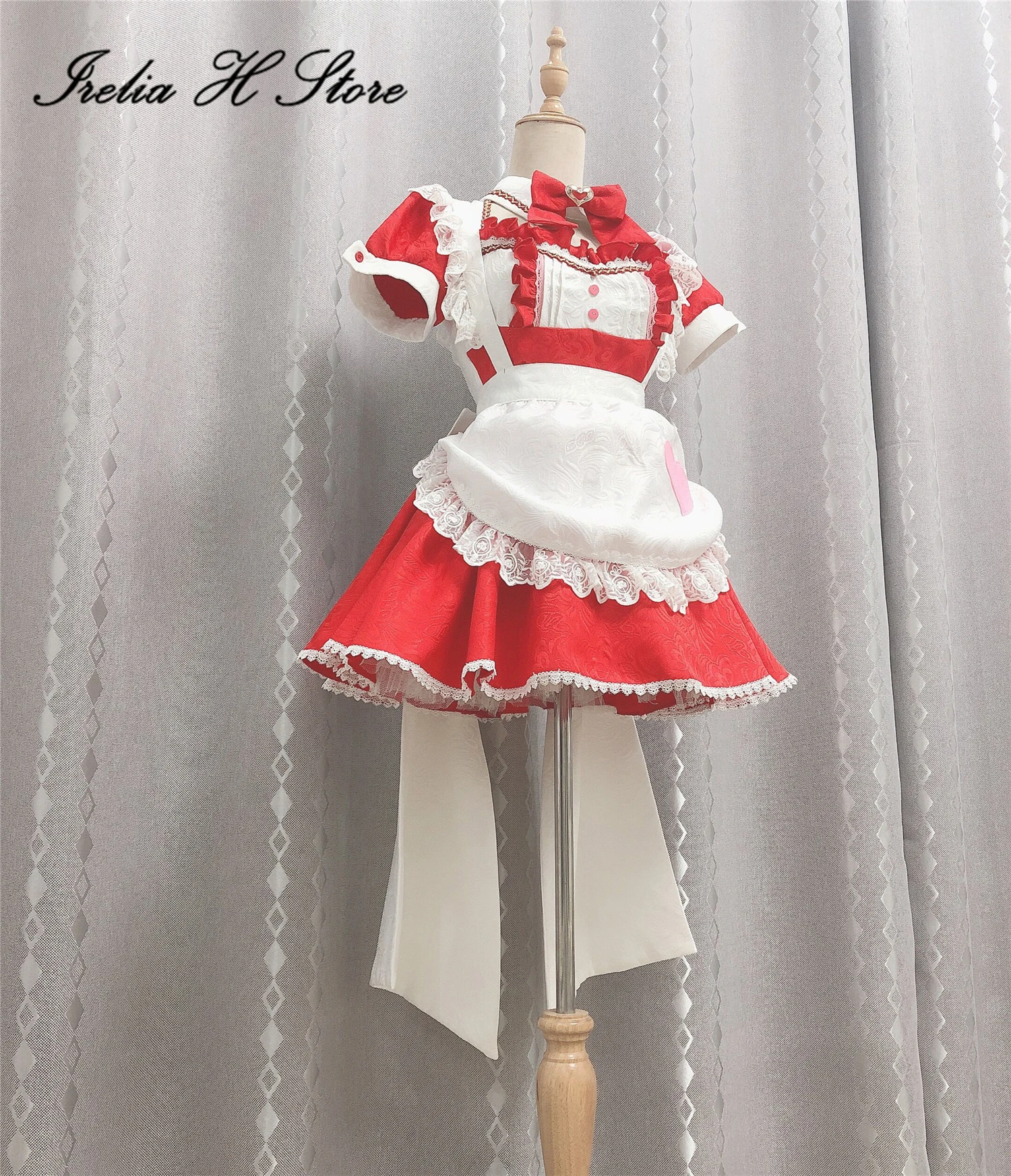 Irelia H Store Sword Art Online Maid Asuna Yuuki maid dress Cosplay costume custom made image 3
