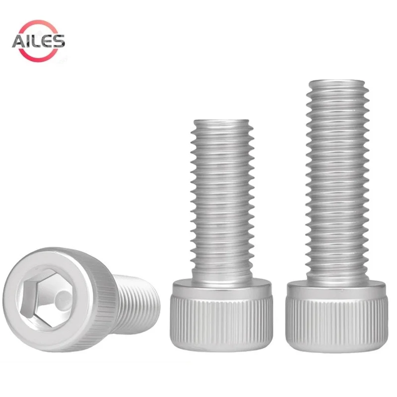 

Aluminum Alloy Hexagon Hex Socket Cap Head Screws M2 M2.5 M3 M4 M5 M6 M8 M10 M12 Aluminum Hex Screws