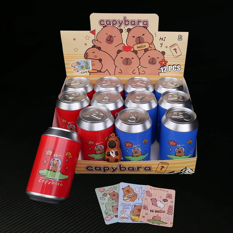 

Growth Monster Canned Toy Set for Collectors - Blind Box with Student Accessories, Pendant Hanger, Set of Key Chains, Journey of