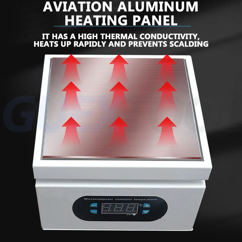 Heating Station Electronic Hot Plate Table Digital Preheating Platform 0~400℃ For BGA PCB SMD Phone LCD Touch Screen Repair