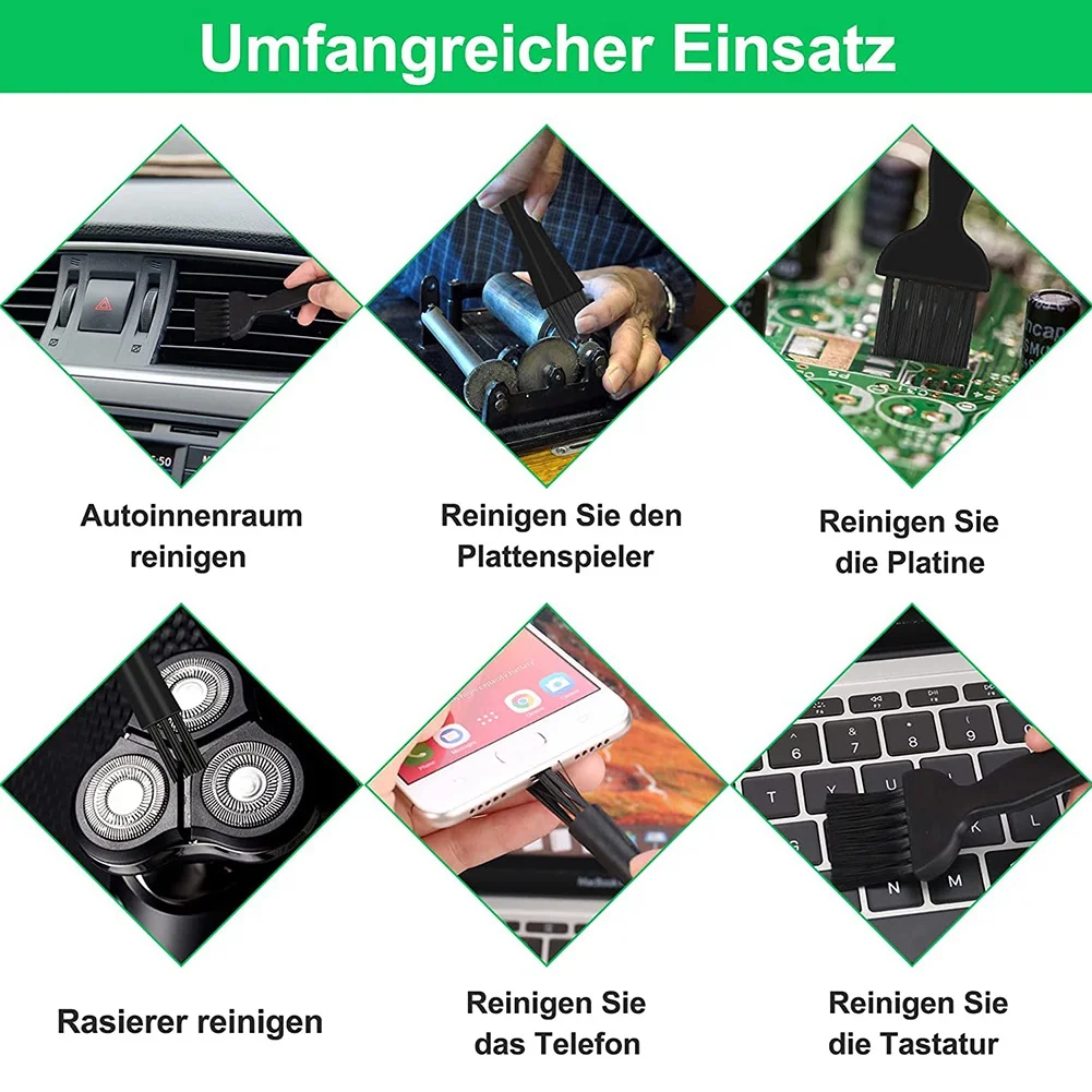 4Pcs Antistatic Brush Kit,Multi Antistatic Brush Keyboard Computer Cleaner Brush,for Laptop Keyboard Circuit Board