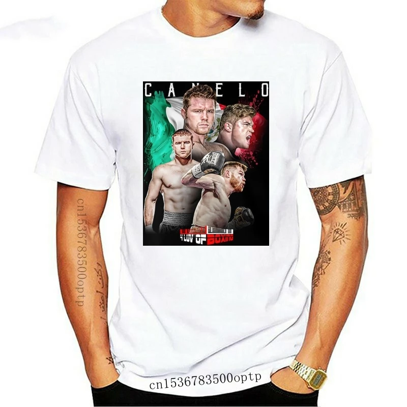 Fashion New Men T Shirt Classic Canelo Alvarez Boxing Apparel Funny t-shirt Novelty Tshirt Women