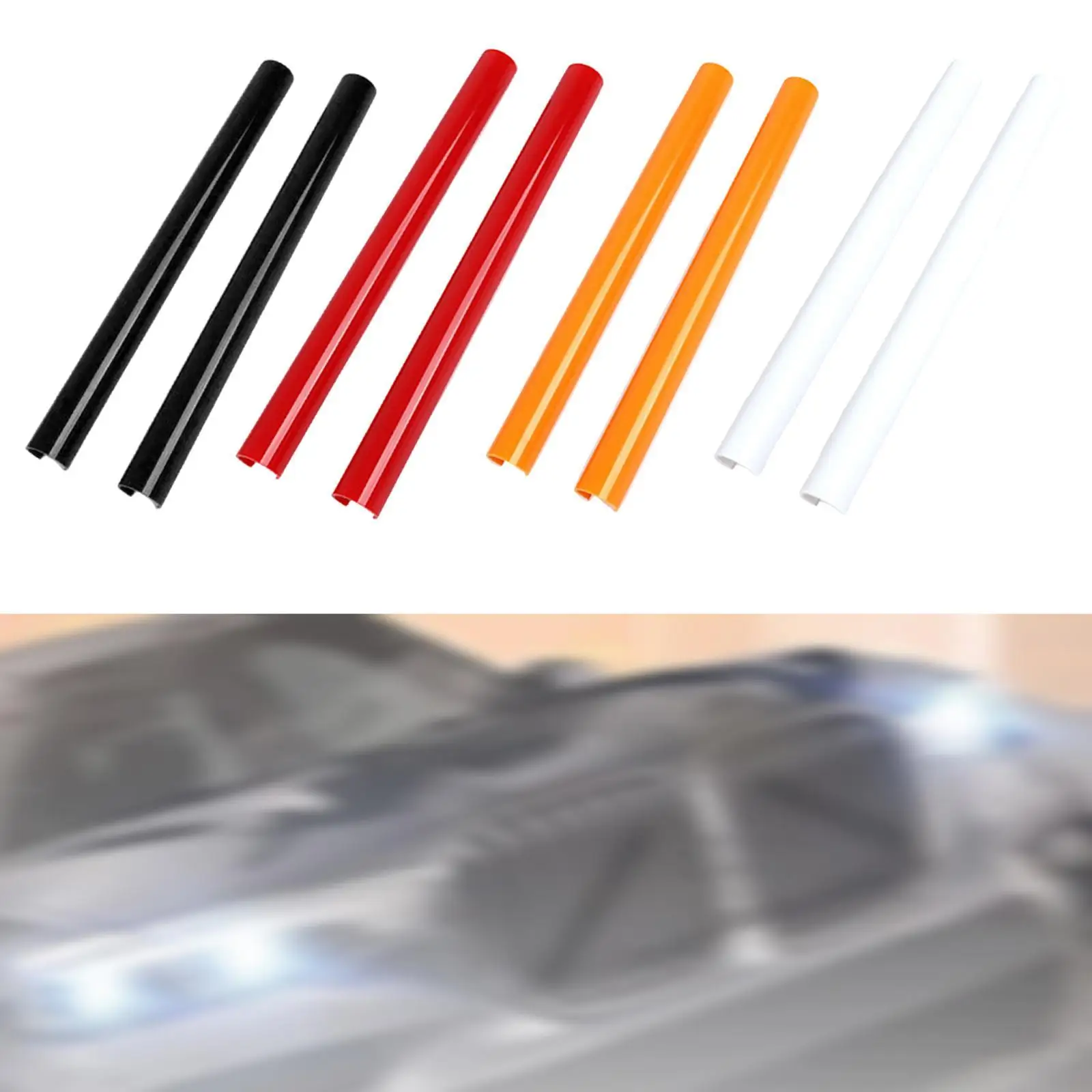 

2x Front Grille Insert Trims Exterior Decoration for BMW F10 F11 F12