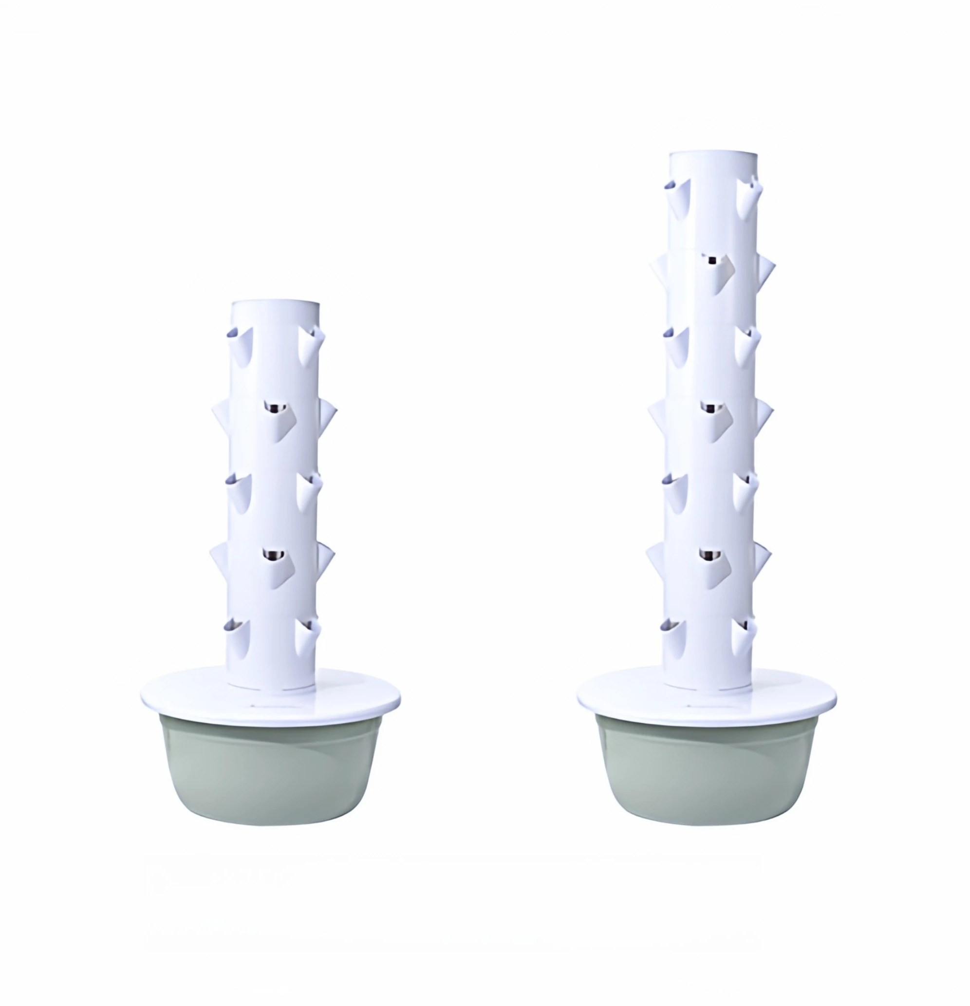 

2025 Hydroponic tower vegetable planting machine - Vertical soilless cultivation frame for home balcony