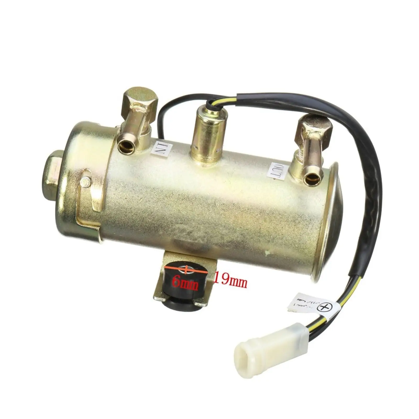 Elektrische Kraftstoffpumpe für Auto-Diesel 12V, Niederdruck-Benzinpumpe HRF-027 für Benzin/Diesel/Bio, universell einsetzbar – Detail 3