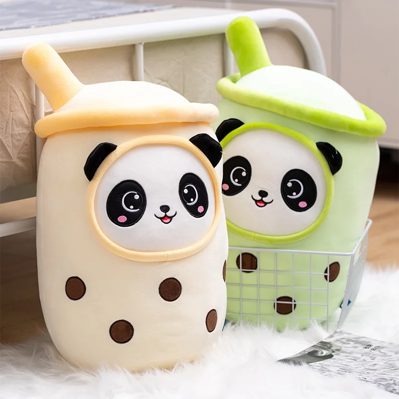 25/70Cm Real-Life Bubble Tea Cup Knuffel Kussen Gevulde Voedsel Zachte Pop Melk Thee Cup kussen Kussen Kinderen Speelgoed Verjaardagscadeau