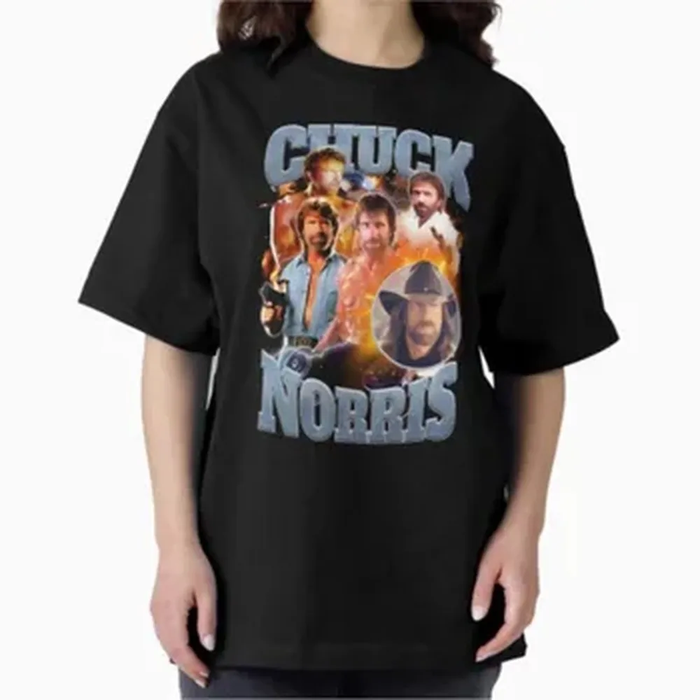 chuck norris T-shirt For Men Women 100% Cotton T Shirts Short Sleeve Tops J161