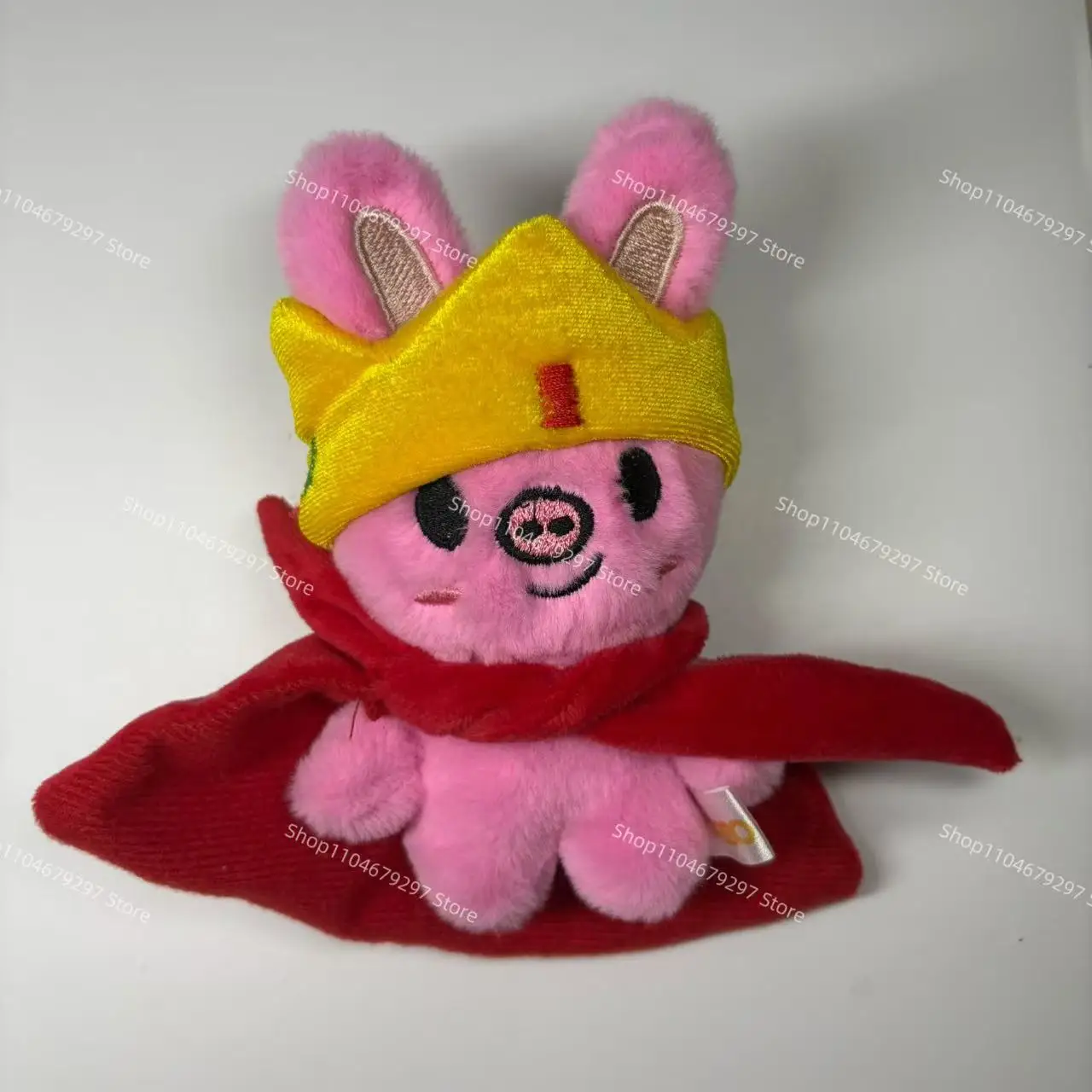 سلسلة مفاتيح KZOO Stray Kids الشهيرة بتصميم رائع وعرض فخور، دمية Crown King القطيفة، هدية للأطفال للأزواج #5