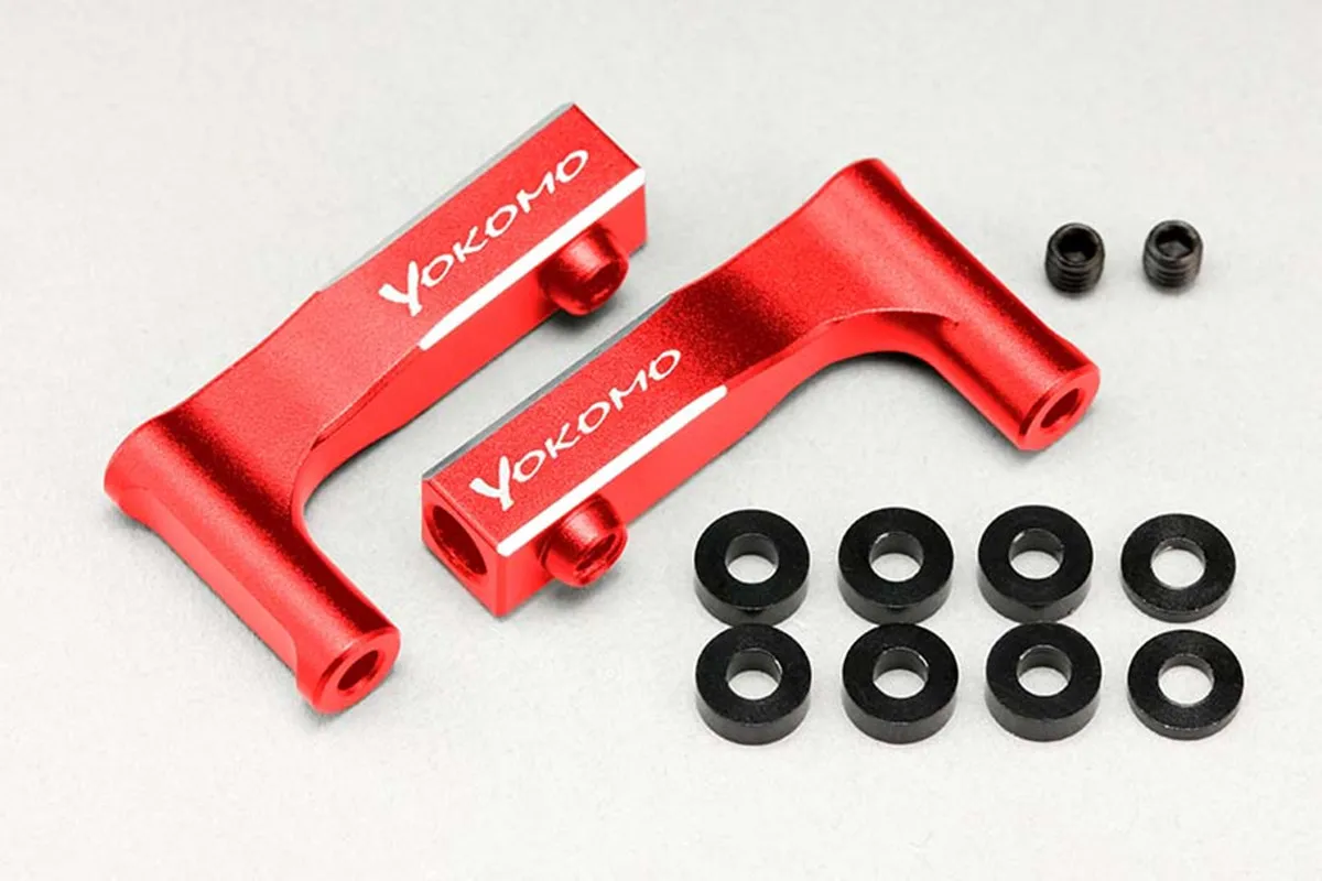 Yokomo YD-2 EXIIS SXII RC drift frame with red upgrade, front and rear swing Arm/arm Code