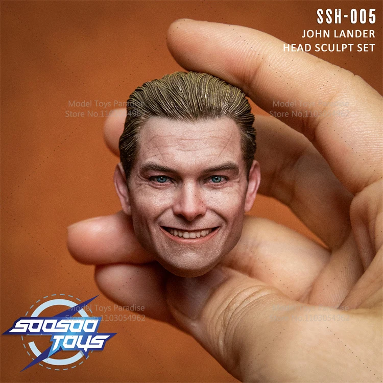 SOOSOOTOYS SSH-005 1/6 الرجال الجندي جون هوملاندر رئيس نحت صالح 12 بوصة SST-026 عمل الشكل الجسم