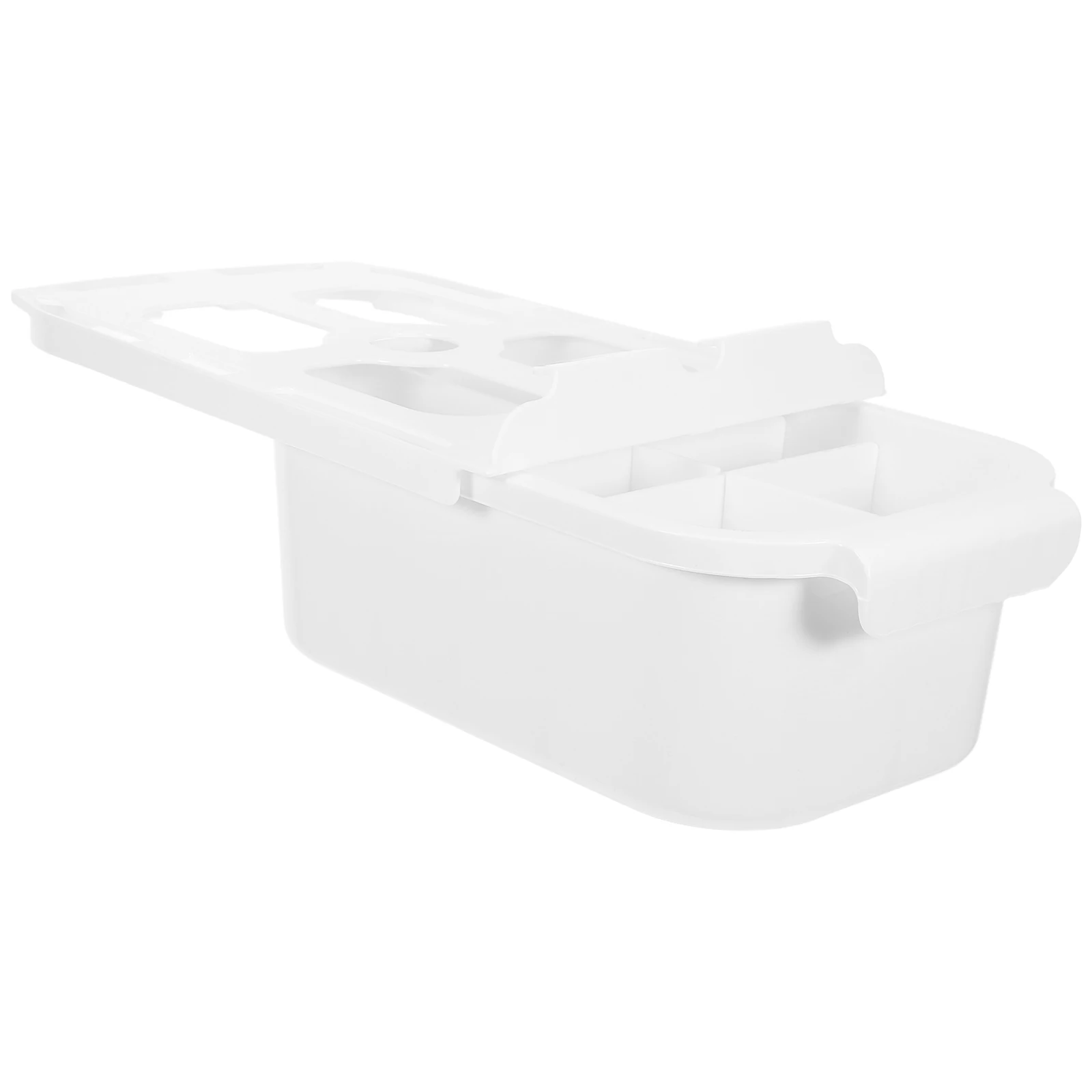 

Self Adhesive Under Desk Storage Box Hidden Design Large Capacity Plastic Stationery Organizer Mini Drawers Desk Organisation