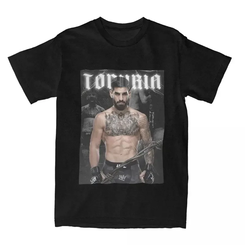 Y2K Men Women'S Ilia Topuria The Future Fighter Boxer T- Merch Casual 100% Cotton T Shirt Tops All Seasons