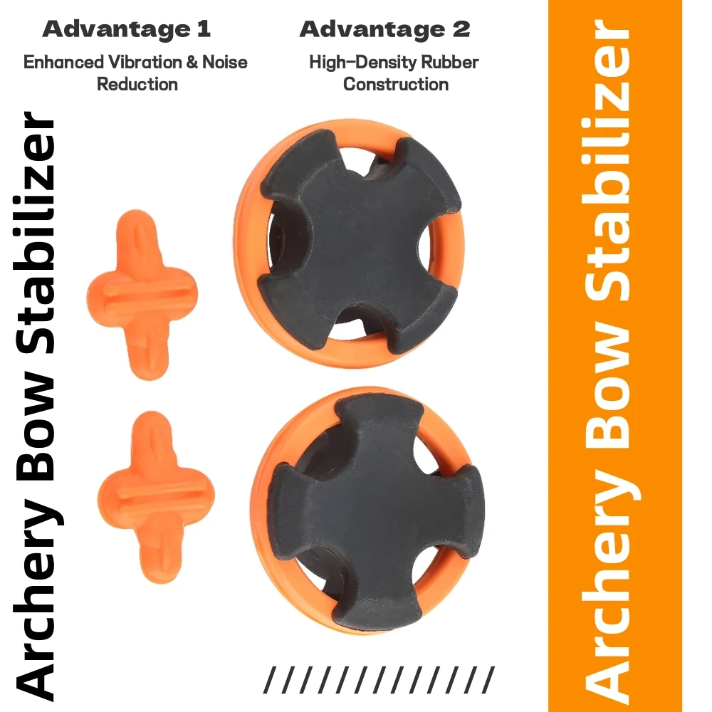 

Набор аксессуаров для рекурсивного лука - 1 комплект с стабилизатором, рукоятками и резиновым демпфером для тетивы, идеально подходит для стрельбы из длинного лука и охоты