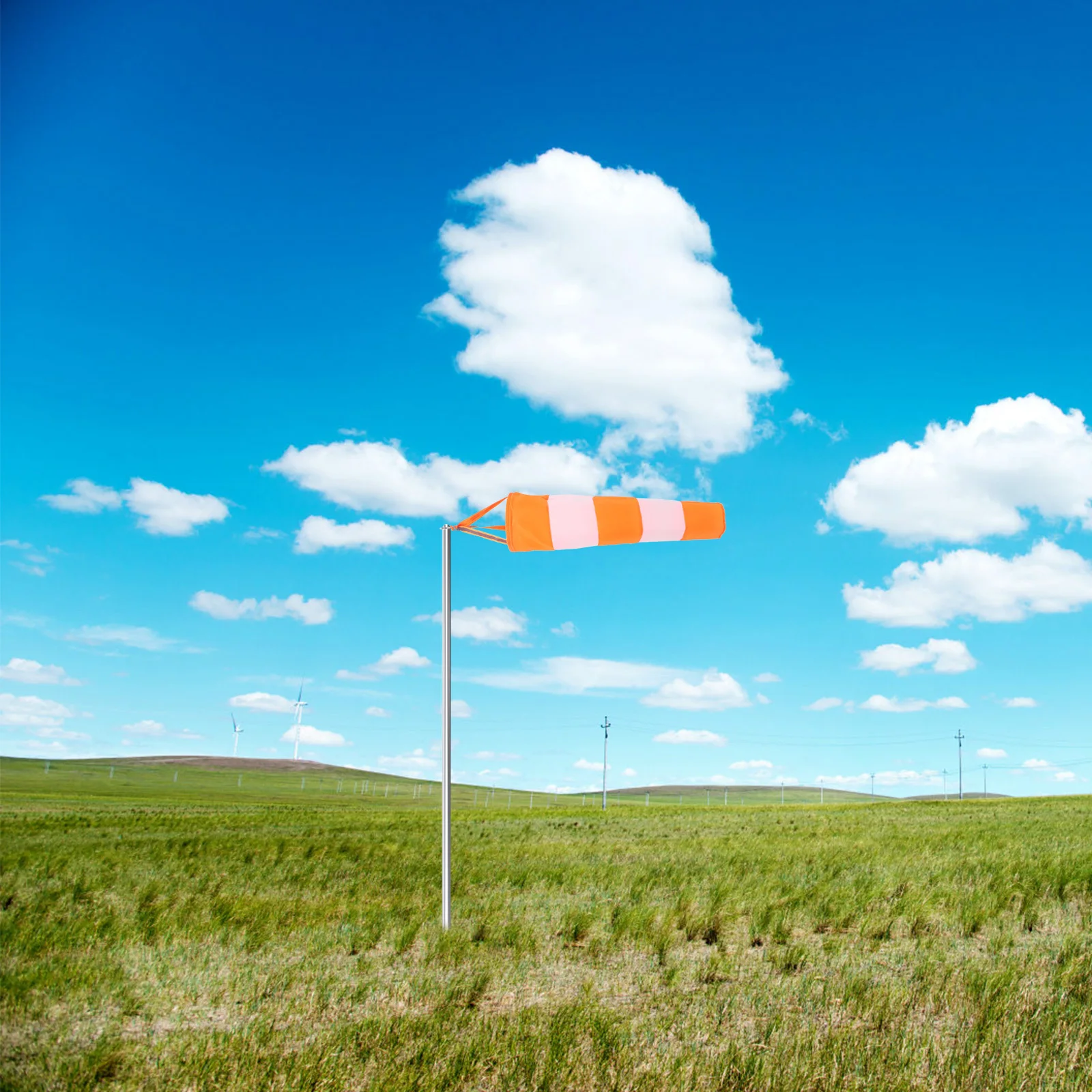 

Waterproof Warning Reflective Wind Direction Bag Windsock For Garden Decor Windsock Air Direction Indicator Wind Vane