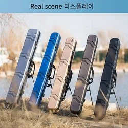 130CM 휴대용 낚시가방 낚시대 가방 하드케이스 낚시가방 방수 낚시 장비 가방 ABS 하드 쉘 낚시대 하드케이스 가방 Thicken 하드케이스 낚시가방