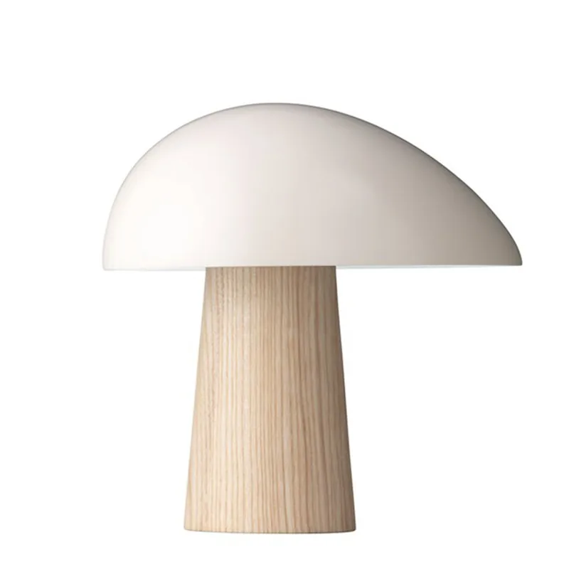 Imagem -06 - Cogumelo Led Table Lamp Postmodern Minimalista Quarto Cabeceira Night Light Quarto de Estudo Hotel Desk Sala de Estar