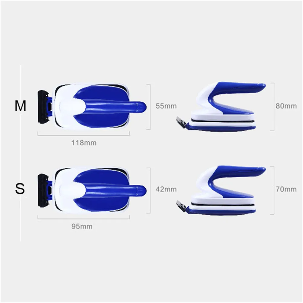Aquarium Practical Floating Magnetic Brush Fish Tank Glass Algae Scraper Aquarium Window Cleaning Tool Cleaner Magnets Brush