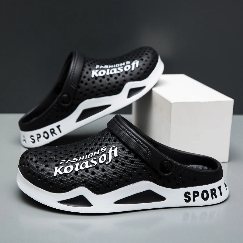 

Men's Fashion Sandals | Non-Slip Breathable Comfortable Slippers Eva Garden Shoes | Casual Walking Shoes, Outdoor Beach Shoes