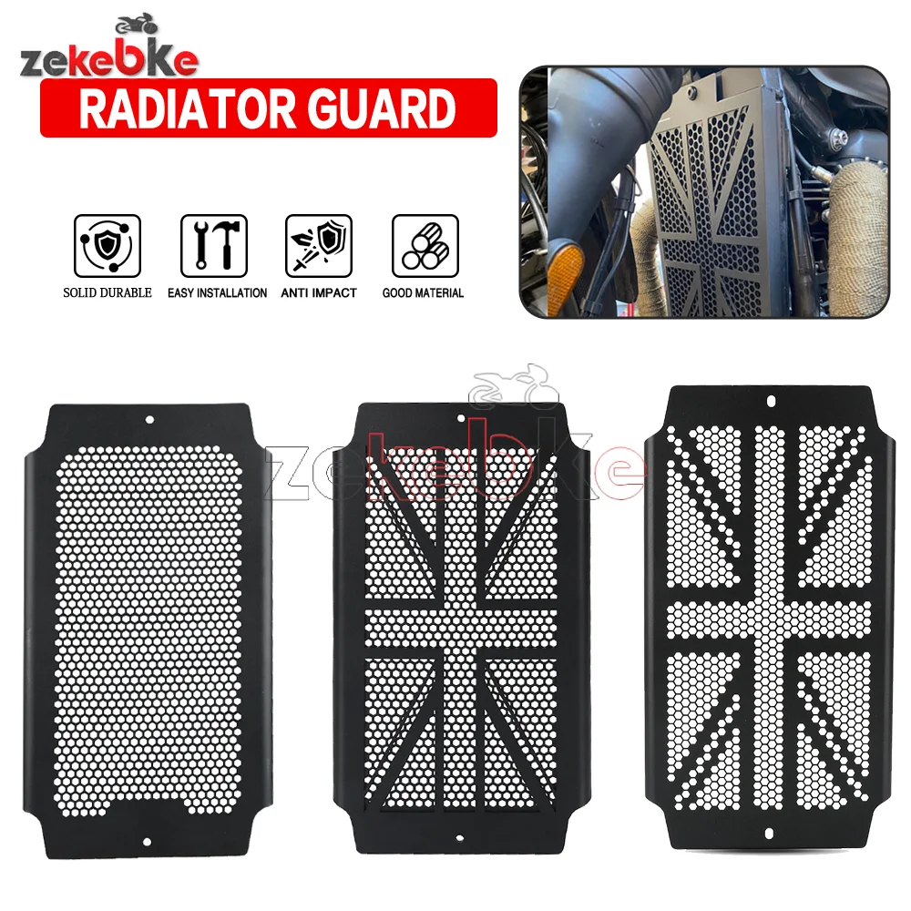 

For Street Scrambler Speed Twin 1200/ RS/ 900 2023-2024-2025-2026 Motorcycle Radiator Grille Guard Front Cooler Protector Cover