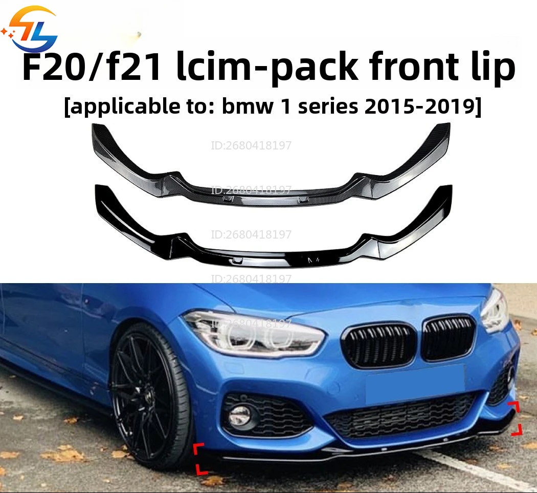 

For BMW 1 Series Bmw F20 F21 118i 120i 2015-19 Front Lip Front Shovel Modification Accessories