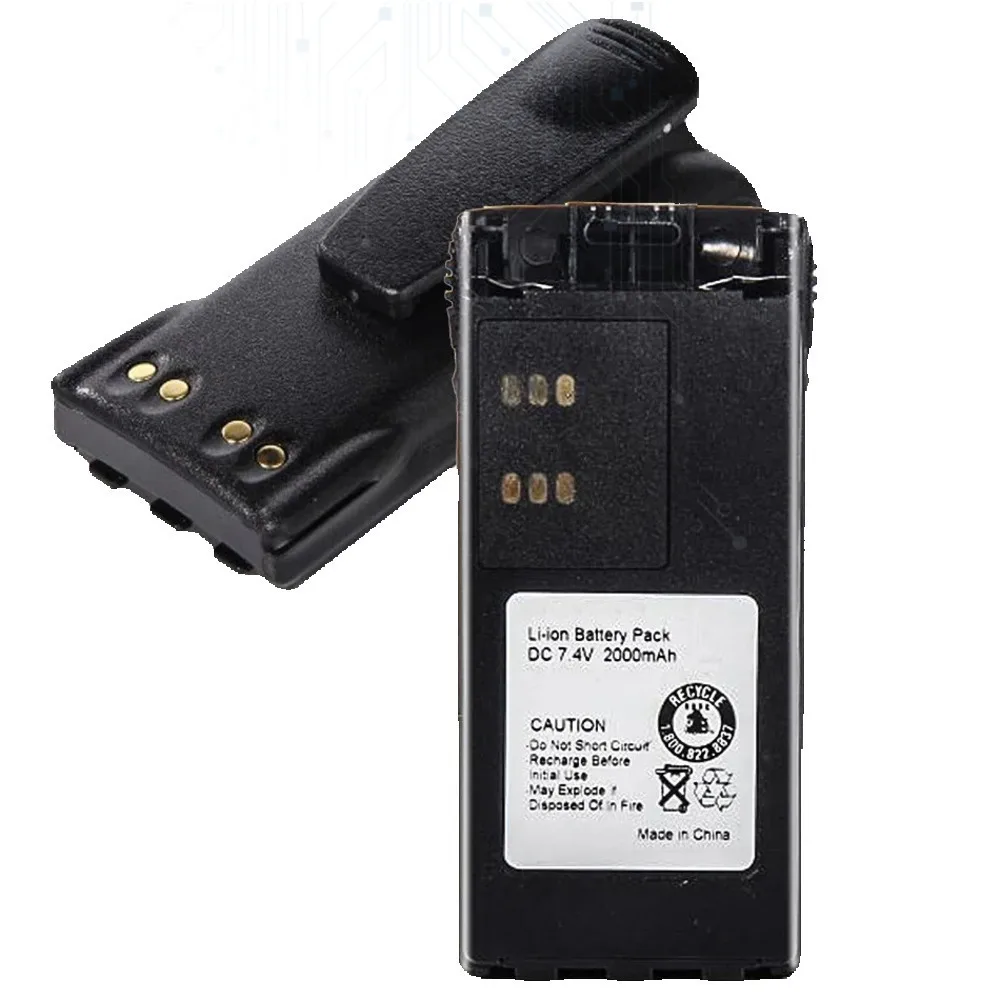 Battery HNN9013 (GP340) 2000Mah For Motorola GP320, GP328, GP338, GP340, GP360, GP380 Walkie Talkie Batteria