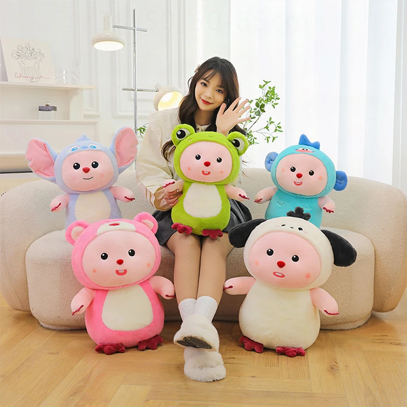 

New Kawaii Plush Ruby Strawberry Bear Stuffed Animal Soft Toy for Kids Birthday Xmas Gift Cuddly Doll Present for Boys Girls