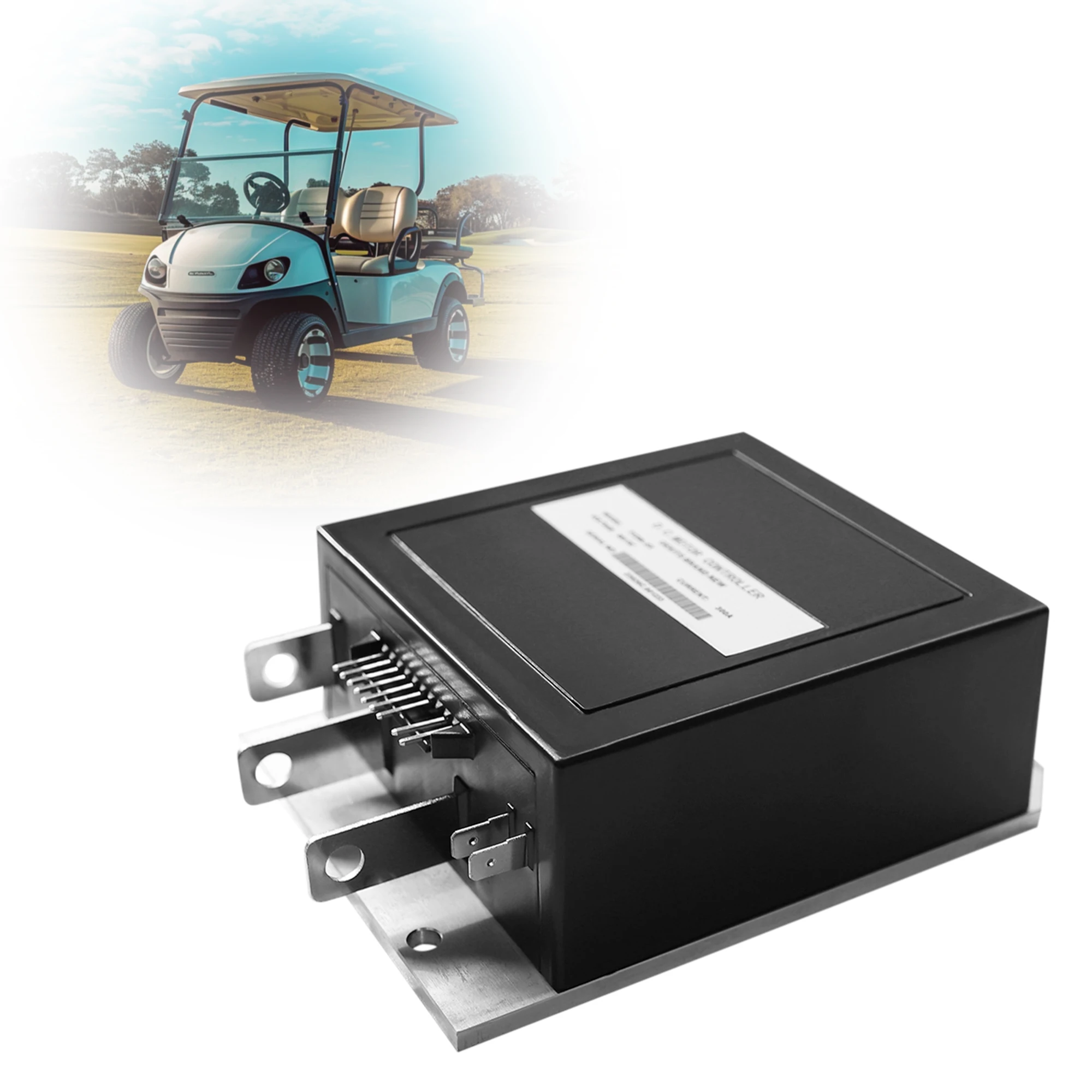 

Контроллер двигателя постоянного тока 1206SX 36 В 300 А для тележки для гольфа Curtis EZGO TXT Medalist 73144G01 73144G06