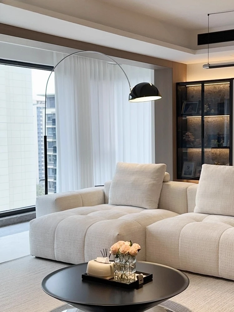 

Light luxury, floor lamp, design sense, living room, sofa, vertical, desk lamp