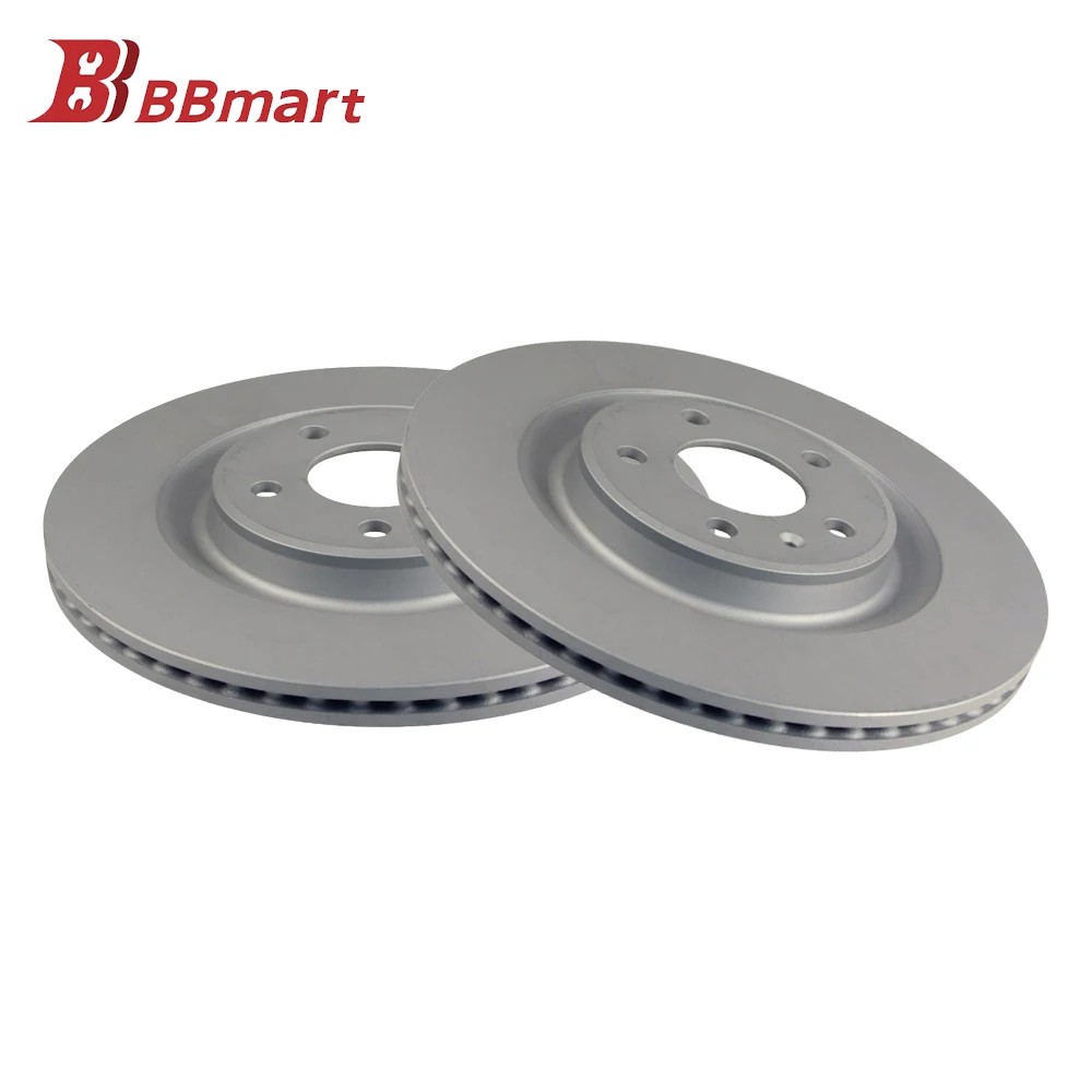 8W0615601E BBmart Auto Parts 1 Pair Rear Brake Discs For Audi A4 A4L A5 A6 A6L A7 A8 S4 S5 S6 High Quality Car Accessories