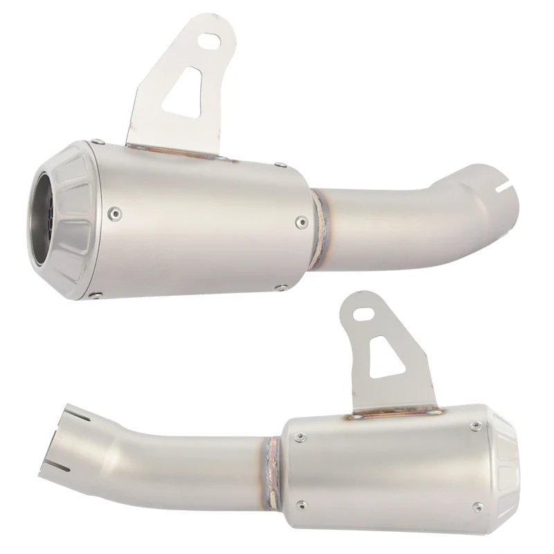 Slip On For BMW R 1300 GS Adventure R1300GS ADV 2023 - 2025 Motorcycle Exhaust System Mid Link Pipe Escape Muffler No DB Killer