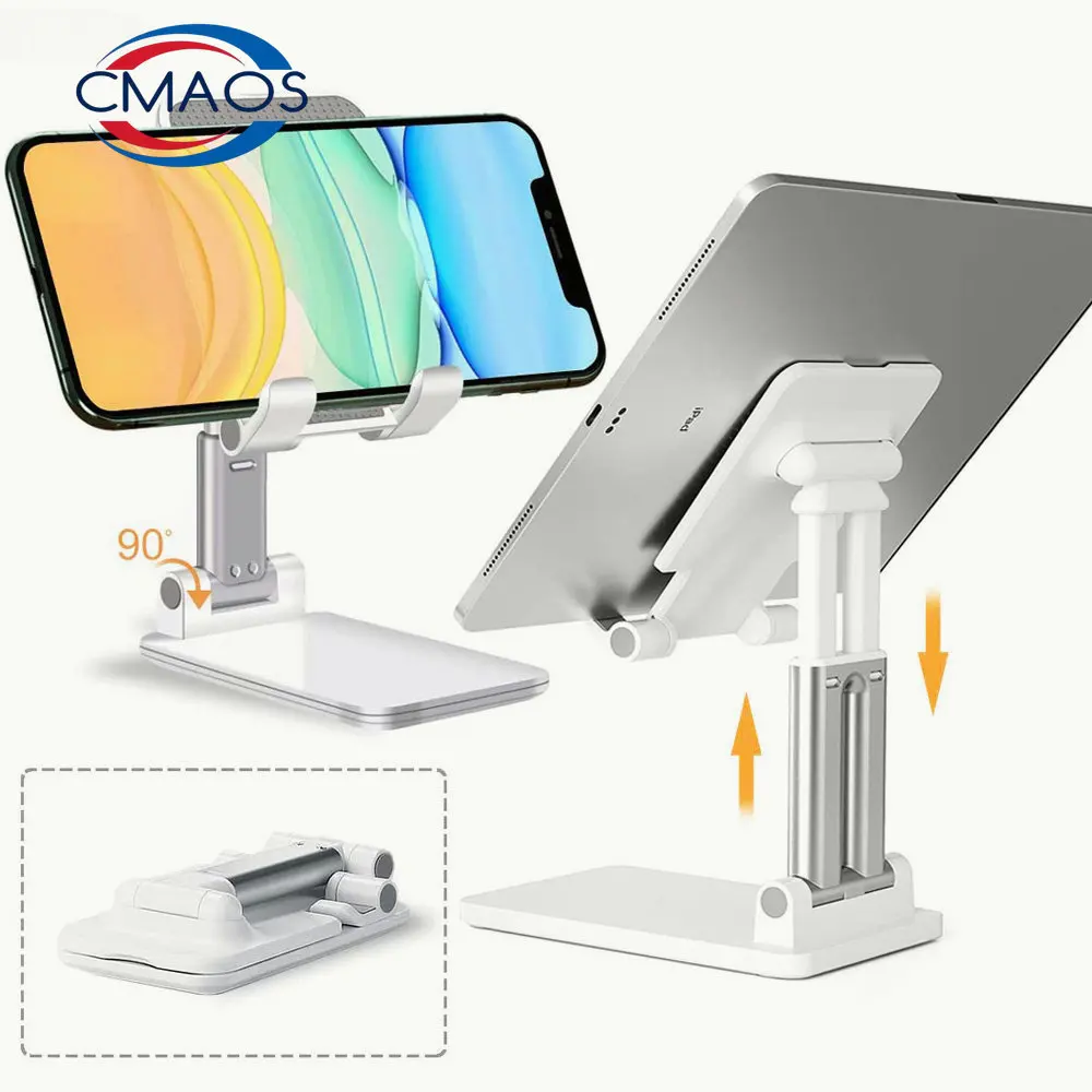 New Desk Mobile Phone Holder Stand For iPhone iPad Xiaomi Adjustable Desktop Tablet Holder Universal Table Cell Phone Stand