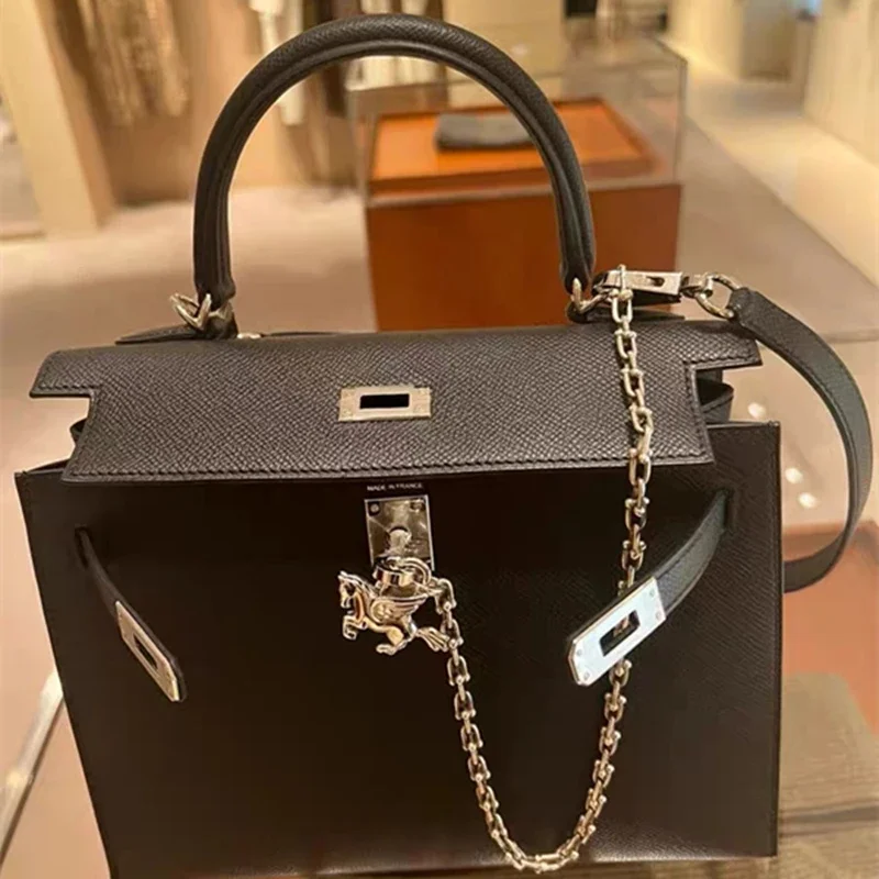 Pegasus Lock Pendant For Hermes Birkin Kelly Bag All-steel Animal Metal Lock Bag Charm High-end Necklace Bag Accessories