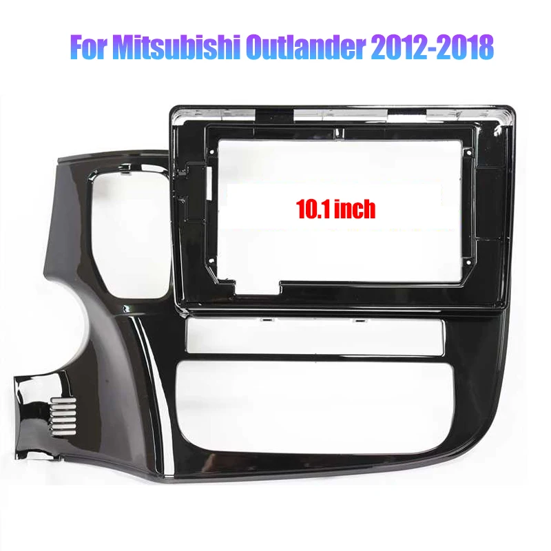 9/10.1 inch 2 Din Car Stereo Radio Fascia Panel For Mitsubishi Outlander 2012-2020 2021 Audio Frame Cover Trim Kit Face Bezel