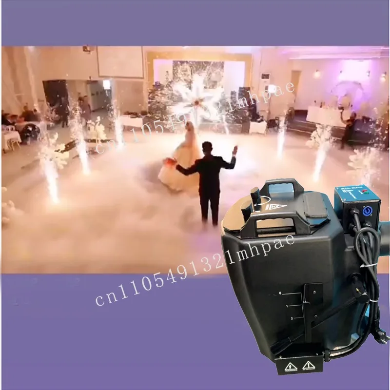 DJ Concert Rain Cloud Low-Lying DMX Big 6000W Dry Ice Fog Smoke Machine Wedding Party Event