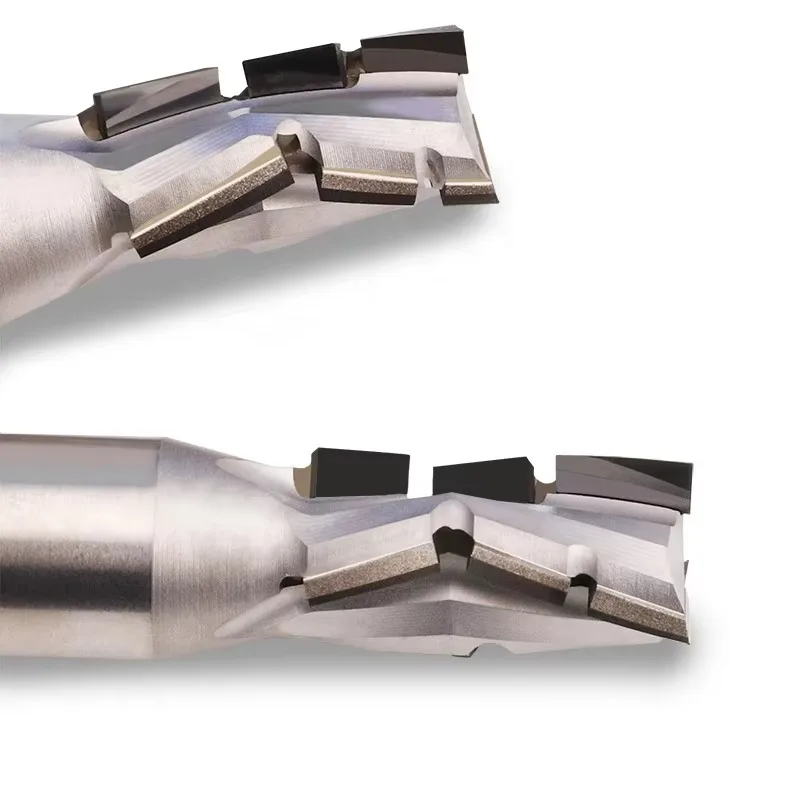Professional Router Bits Diamond Head Pcd Cutter Spiral Router Bits for Mdf, Plywood, Laminated Board Etc