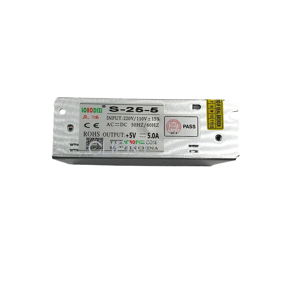 KYJET Power Supply S-25W-5V Input 220V/110V Output +5V -5.0A
