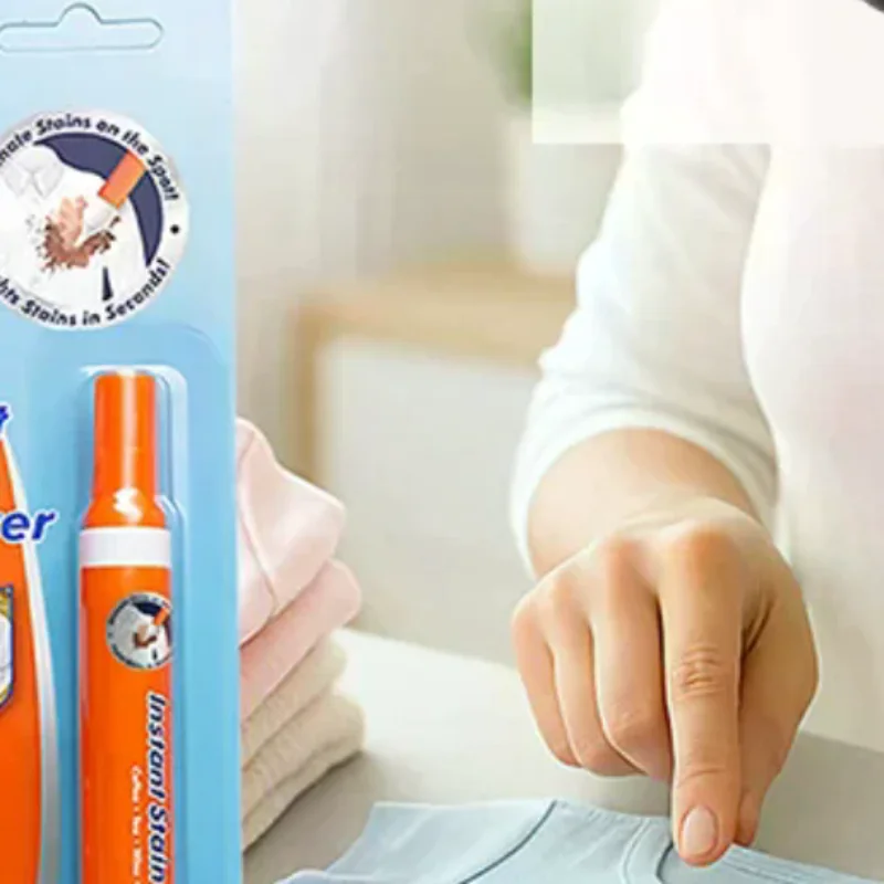 1 Pcs 10ml No-wash Portable Stain Remover Pen Portable Travel Friendly Works On Food And Drink Stains Multipurpose Bleach Pen